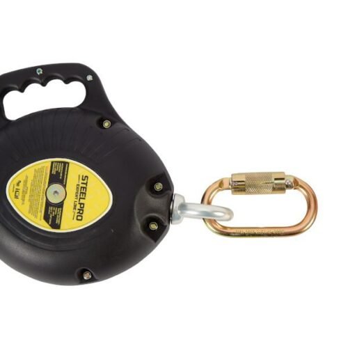 Bloque autoretractil 6m (20ft) en cable de acero, steelpro - Image 2
