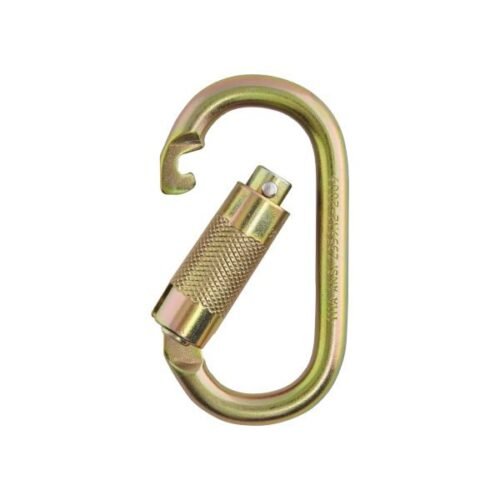 Mosquetón simétrico en acero (doble seguro) - Steelpro - Image 2
