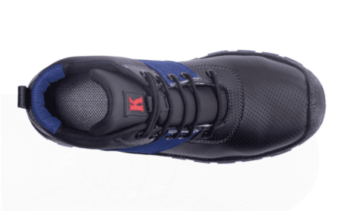 Bota seguridad futuro negra azul pu tridensidad - kondor - Image 6