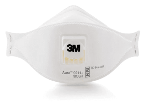Respirador desechable para partículas  n95 9211 plus - 3m