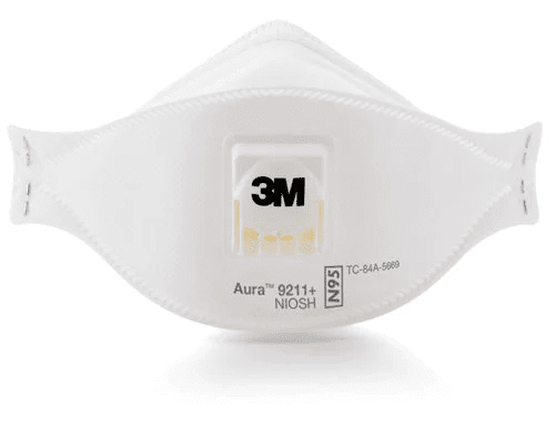 Respirador desechable para partículas  n95 9211 plus - 3m