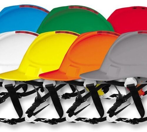 Casco de seguridad tipo industrial sin ventilación