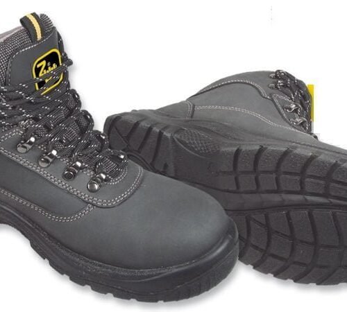 Botas de seguridad en cuero nobuck